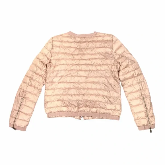 Moncler Women's Alose Giubbotto Puffer Jacket Size 1 - US Small Warm Dusty Rose